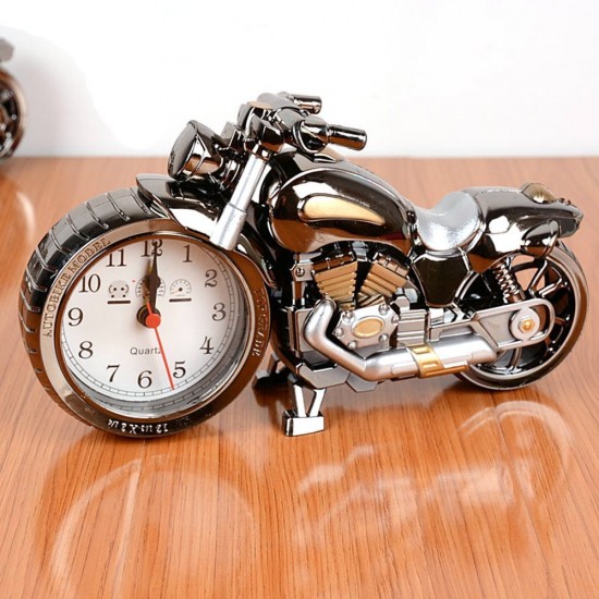 MyLifeUNIT: Motorcycle Alarm Clock, Motor Table Clock for Home Decor