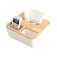 Mylifeunit Oak Cap Tissue Box Cover Japanese Square Tissue Box