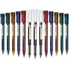 MyLifeUNIT: Black Ink Gel Pens, 1.0 mm Bold Point Pens, 12 Pack